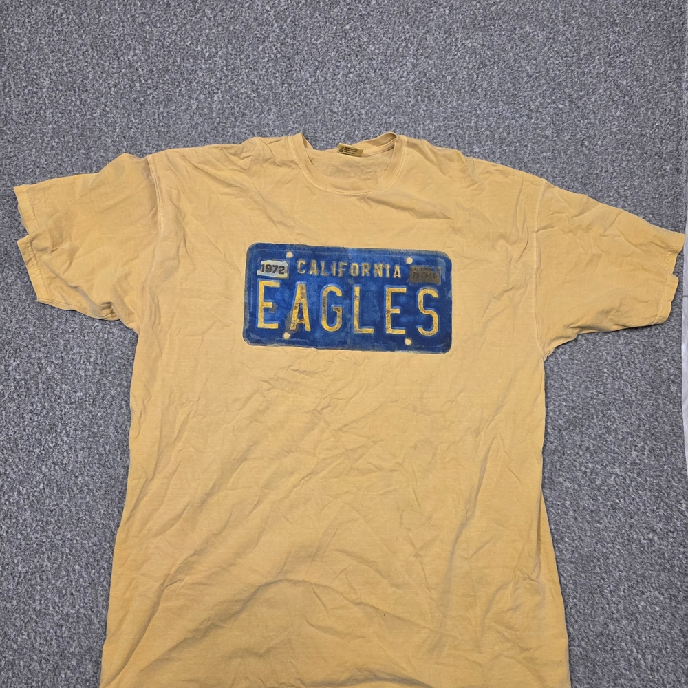 Comfort Colors California Eagles Yellow Tee - Picture 2 of 9